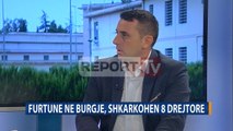 Report TV  - Furtuna në Burgje, Arjan Hoxha: Mënyra e shkarkimit jo sipas ligjit