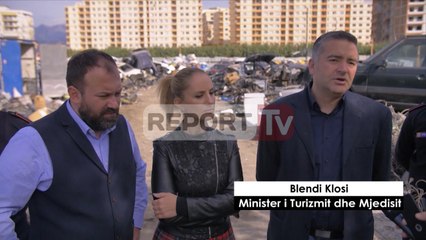 Report TV - Tiranë, aksion për heqjen e pikave të skrapit pranë zonave të banuara