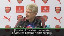Koscielny is 'devastated' to miss the World Cup - Wenger