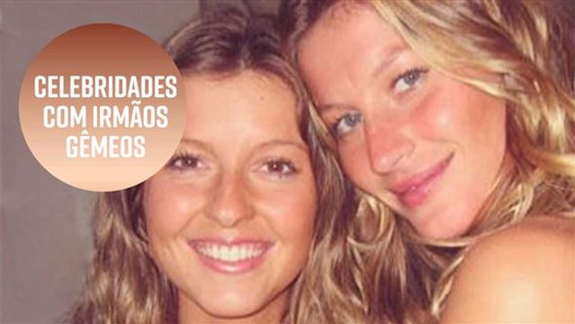 Confira 5 famosos que têm irmão gêmeo e você não sabia