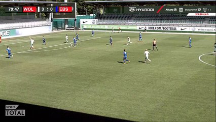 4-0 Goal Germany  Regionalliga Nord - 08.05.2018 Wolfsburg II 4-0 E. Braunschweig II