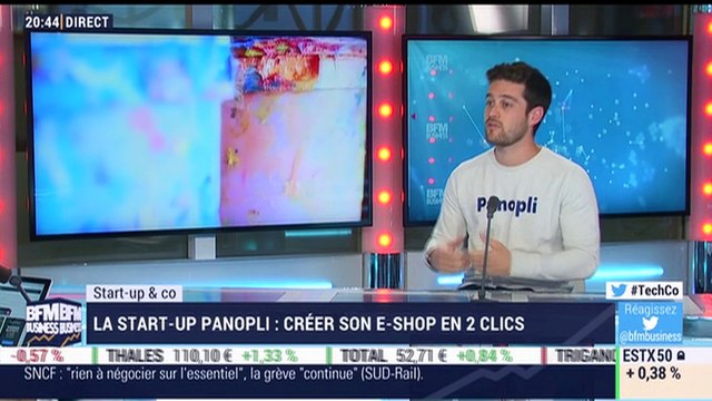 Start-up & Co: La start-up Panopli crée un e-shop en 2 clics - 07/05