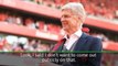 Allegri or Enrique at Arsenal? Wenger doesn't mind... but the sooner the better