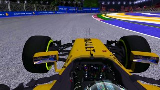 DOWNLOAD !!! rFactor - F1 2017 Codemasters - Hulkenberg Onboard Singapore