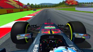 DOWNLOAD !!! rFactor - F1 2017 Codemasters - Ricciardo Onboard Spain
