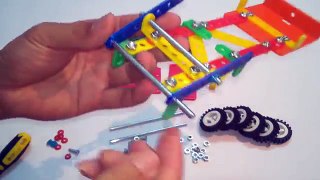Teach Kids how to assemble the trucks toy cars(Part 2). Video for kids.