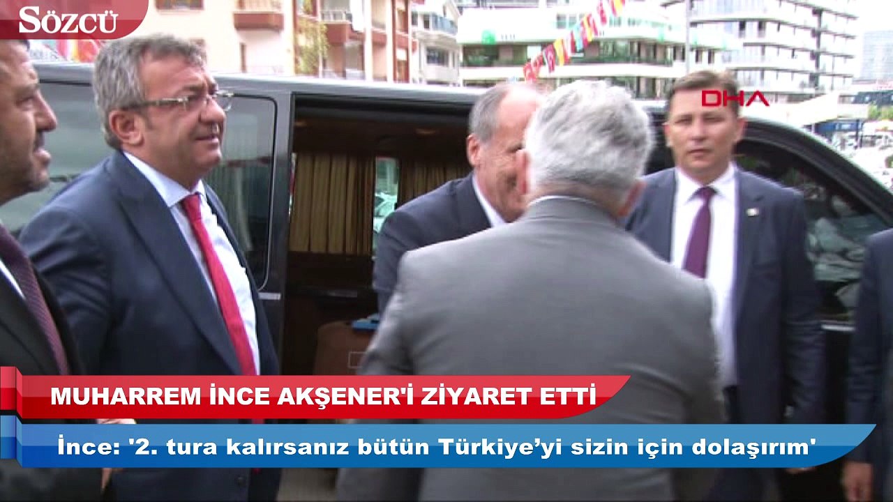 Muharrem İnce Meral Akşener ile görüştü