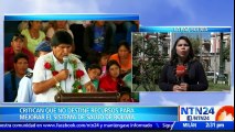 Oposición en Bolivia denuncian malversación de dineros por parte del gobierno de Evo Morales