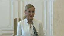 Cifuentes deja su escaño y la política