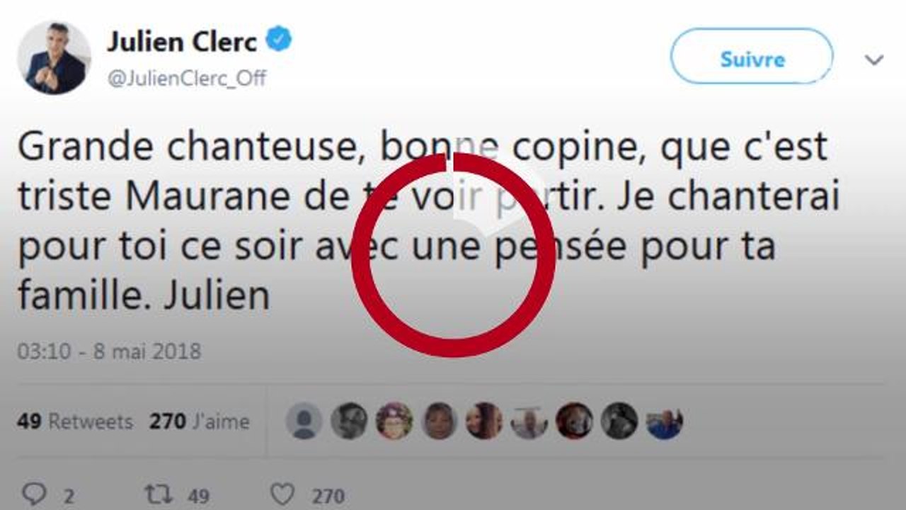 Julien Clerc, Nikos Aliagas, Karine Ferri, Nagui : ils rendent tous hommage à Maurane