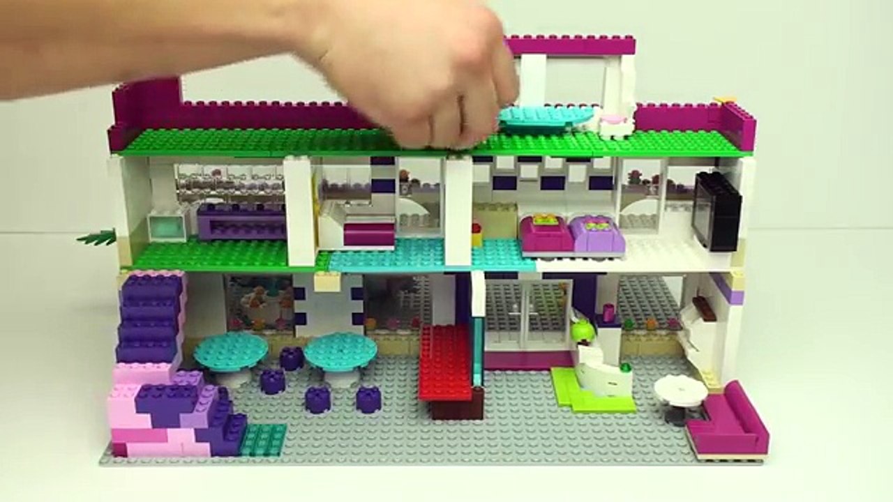 Lego Friends Heartlake Grand Hotel Build Review Part-2 by Misty Brick.
