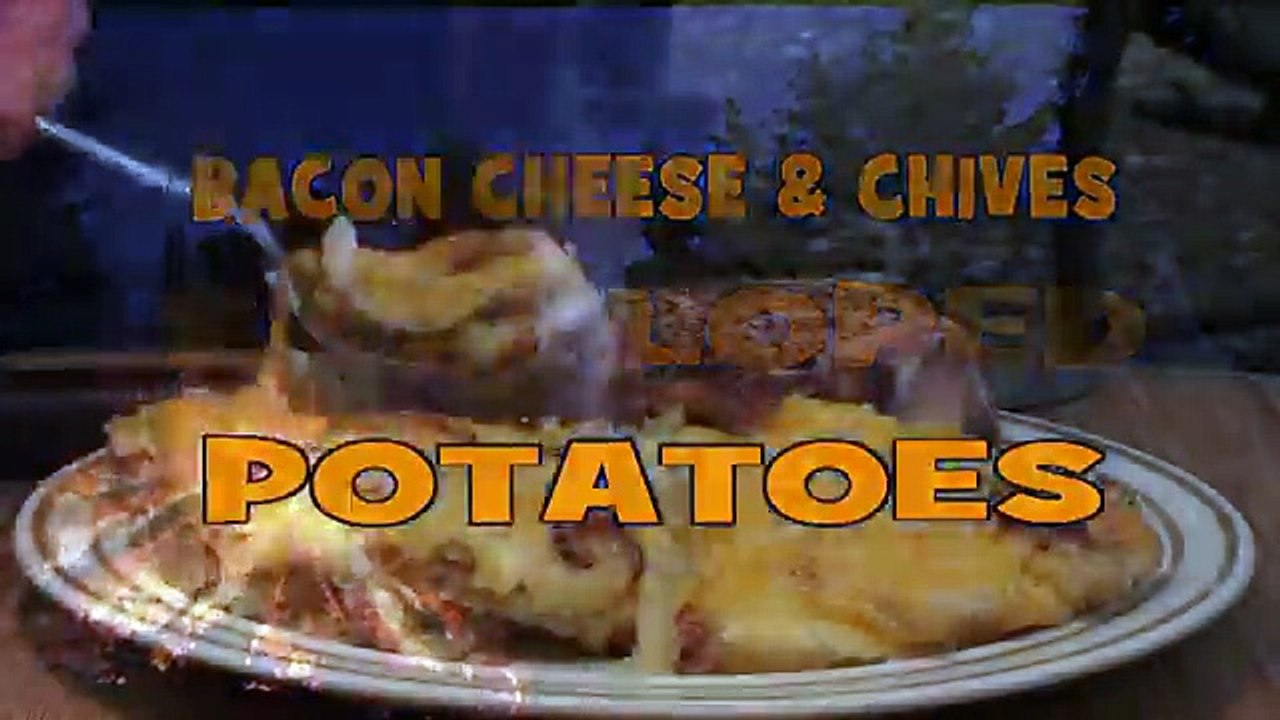Scalloped Potatoes with Bacon Cheese and Chives by the BBQ Pit Boys