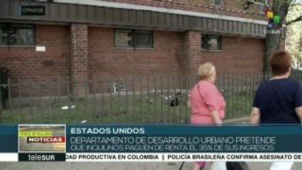 Gobierno de EE.UU. pretende aumentar el alquiler de viviendas públicas