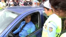 Başkent trafiğini çocuk polisler denetledi - ANKARA