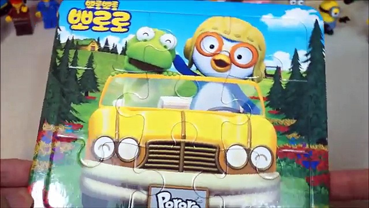 뽀로로 미니퍼즐 과 꼬마버스 타요 미니퍼즐 미니언즈 Pororo Mini Puzzle Tayo The Little Bus Mini Puzzle - 퍼플토이박스