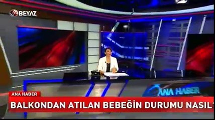 Balkondan atılan bebeğin durumu nasıl?