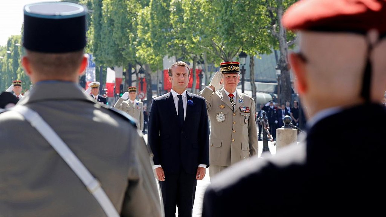 Frankreich begeht Festlichkeiten zum 8. Mai