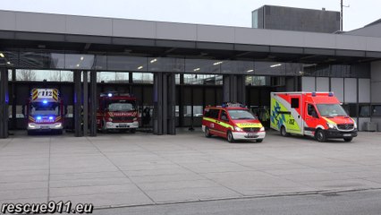 [SELTEN] Halbzug mit Leih-RTW BF München FW 10 Riem