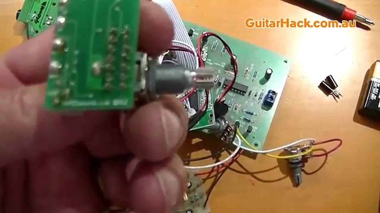 Onboard Guitar Effect Artec QDD2 - How To Install/Demo