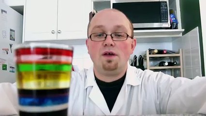 The Sci Guys: Science at Home - SE1 - EP5: 12 Layer Liquid Density Tower