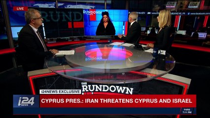 THE RUNDOWN | Cyprus pres: Iran threatens Cyprus and Israel | Tuesday, May 8th 2018