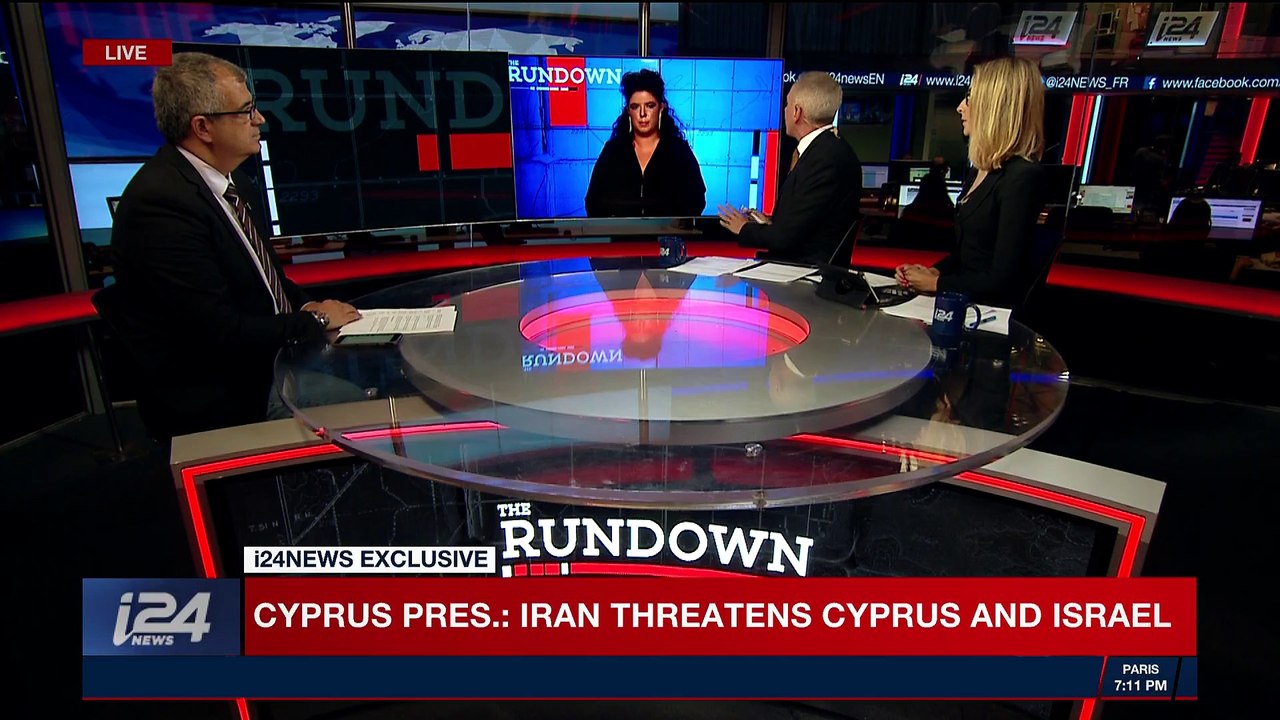 THE RUNDOWN | Cyprus pres: Iran threatens Cyprus and Israel | Tuesday, May 8th 2018