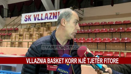 VLLAZNIA BASKET KORR NJË TJETËR FITORE