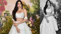 Sonam Kapoor के Reception Party में  Jhanvi Kapoor का Look देख आप भी दिल हार देंगे | BoldSky