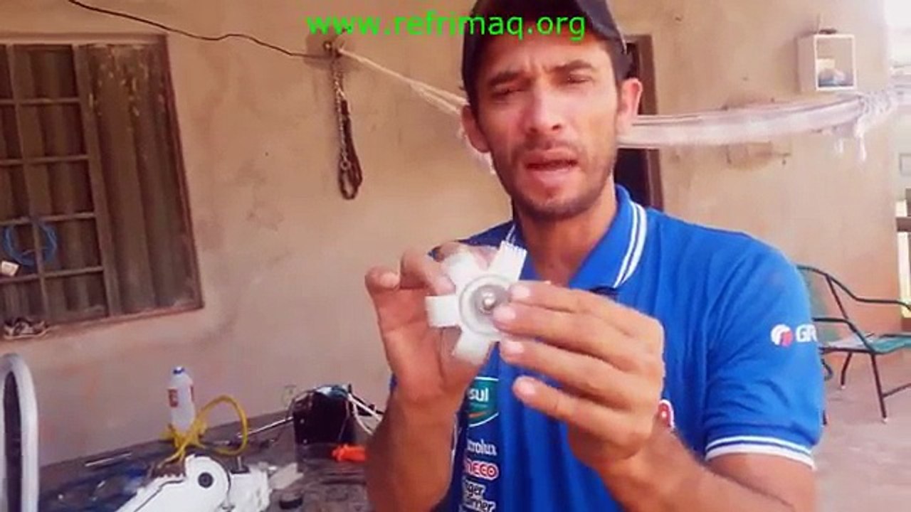 Como desamassar serpentina ar split