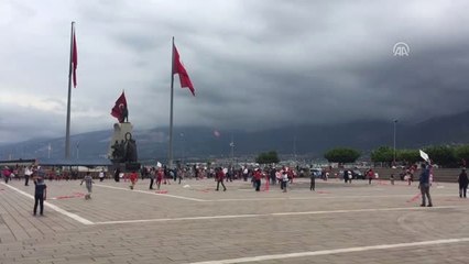 Çocuklar Uçurtma Festivalinde Buluştu