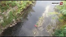 Report TV - Fier, uzina e naftës në Ballsh shkakton ndotje në lumin Gjanica