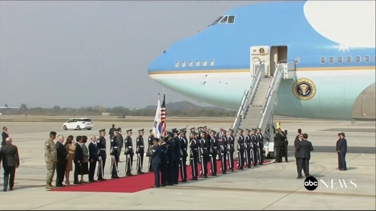 Presidenti Donald Trump viziton Seulin - News, Lajme - Vizion Plus
