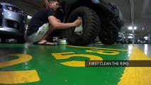 Plasti Dip Rims Wheels - How to, Durability test