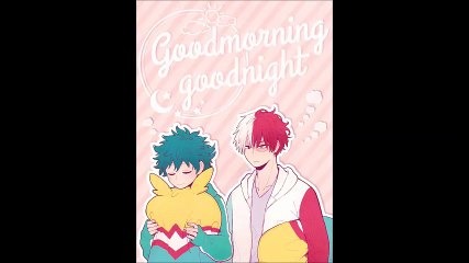 Boku no Hero Academia Doujinshi (Tododeku) / Good morning, Good Night