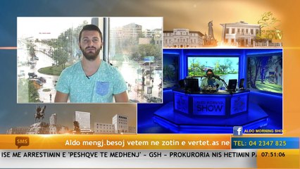 Aldo Morning Show/ Prinderit fejojne me zor vajzen 15-vjecare (08.11.17)