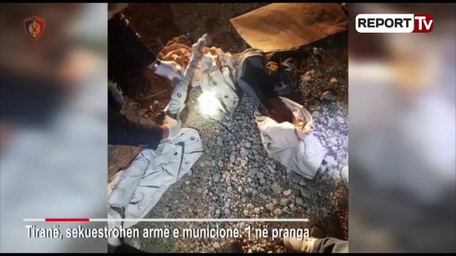 Report TV - Tiranë,Iu gjet një pushkë e një automatik, në pranga 45-vjeçari