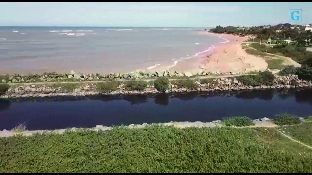 Imagens da praia de Jacaraípe