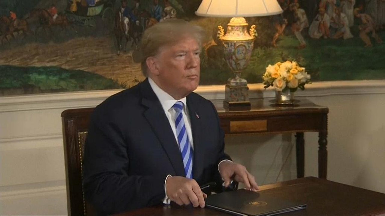 Трамп расторг сделку с Ираном и снова вводит санкции