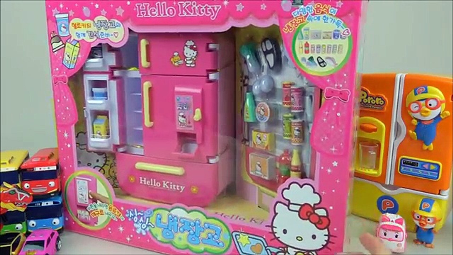 Hello Kitty Pororo Refrigerator toys - video Dailymotion