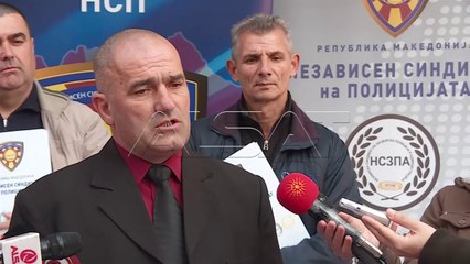 Download Video: Полициски синдикат: „Во буџетот за 2018 нема ништо од нашите барања“