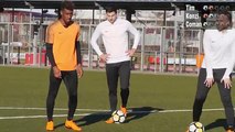 freekickerz vs Kingsley Coman (FC Bayern Munich) - Penalty Football Challenge