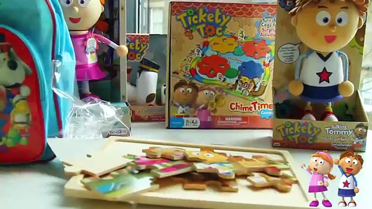 Tickety Toc Chime Time, Tommy, Tallulah, Pufferty Train UNBOXING VIDEO ...