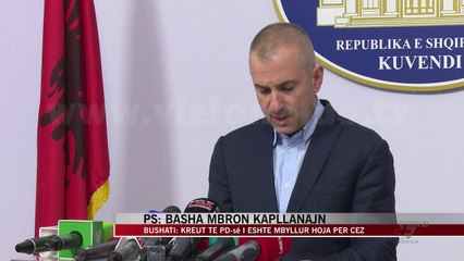 PS: Basha mbron Kapllanajn - News, Lajme - Vizion Plus