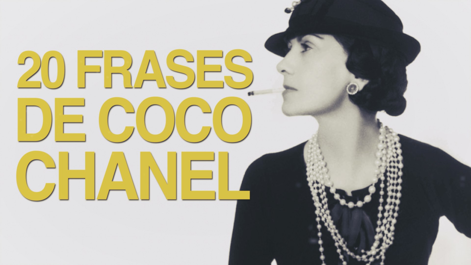 20 Frases de Coco Chanel, el feminismo de la moda - Vídeo Dailymotion