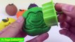 Fun Learning Names of Colours and Zoo Animal with Play Doh Apples Education videos