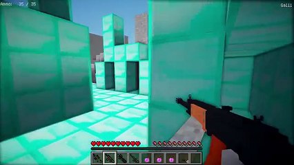 АЛМАЗ vs КАМЕНЬ | БИТВА НЕВИДИМОК ЮТУБЕРОВ В МАЙНКРАФТ l CS:GO IN MINECRAFT #4