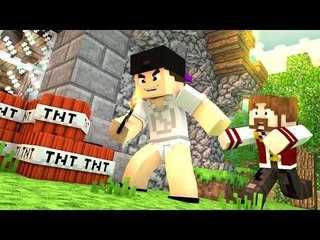 Minecraft: O FILME #92 - O LUIZ DESTRUIU A MINHA BASE!! (c/ Luiz) | (Crazy Craft 3.0)