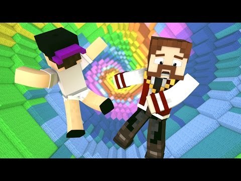 Minecraft: SUPER QUEDA 2 #4 - PARA DE ME BATER PORRA!! (c/ Luiz)