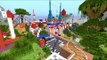 Minecraft: SUPER MONTANHA RUSSA NO PARQUE DE DIVERSÕES!! (Lunapark Roller Coaster)