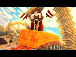 Minecraft: CRIE A SUA MONTANHA RUSSA ÉPICA!! (Roller Coaster Mod)